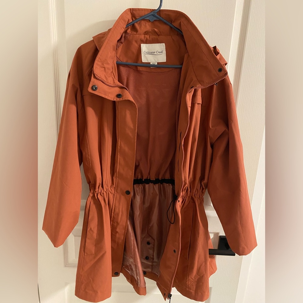 Coldwater Creek Women's Rust Utility Jacket